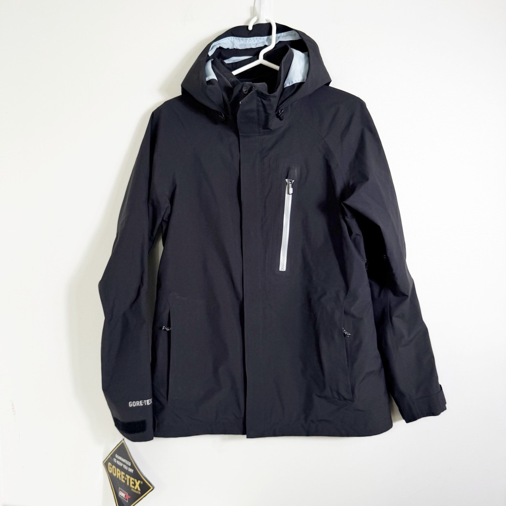 Burton GORE-TEX Jacket Women Medium Black [ak] 2L Altitude Snowboard Ski Shell
